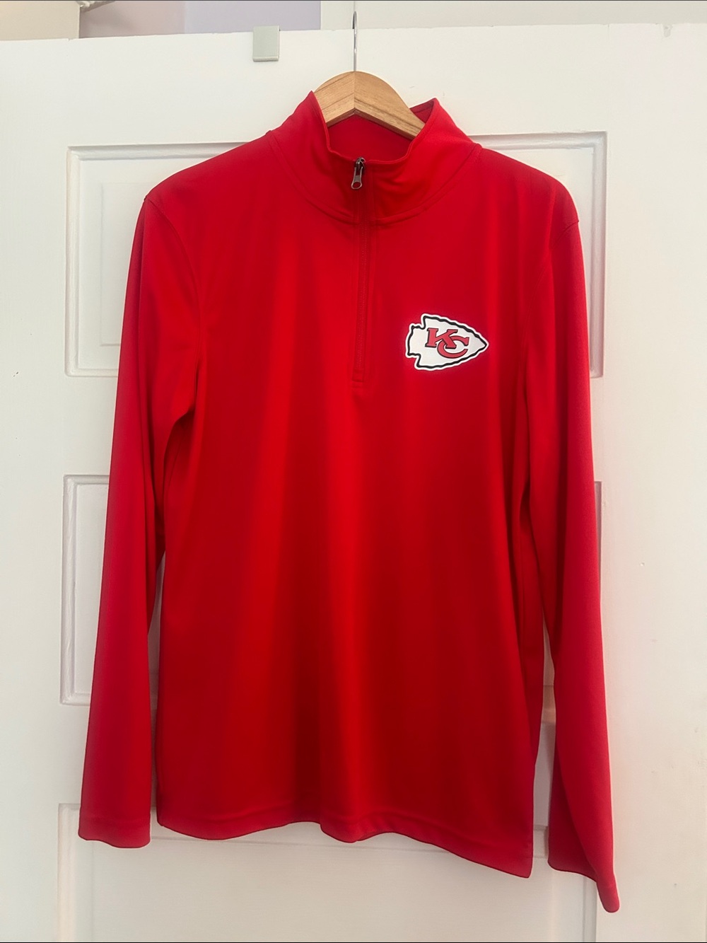 Kansas City Chiefs Men’s 3/4 zip pullover